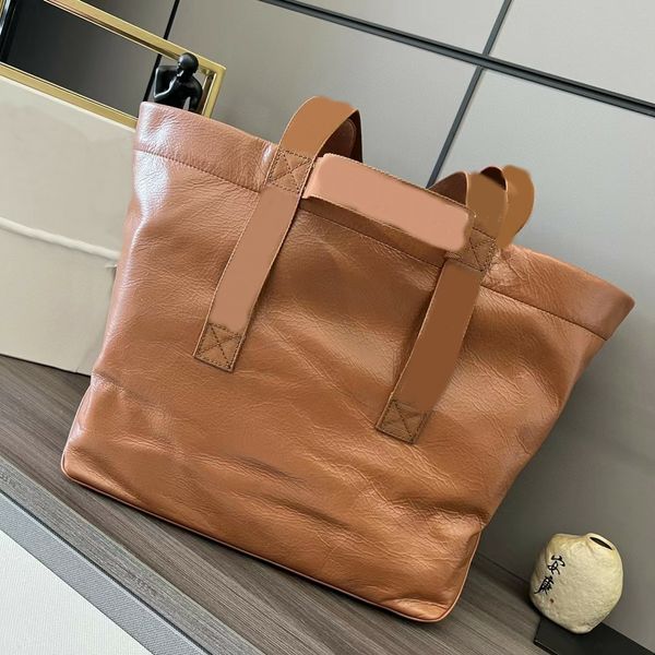 designer fold shopper in paper calfskin totes bags branded double handles lightweight handbags zipper interrior pocket large shopping bag ca
designer fold shopper in paper calfskin totes bags branded double handles lightweight handbags zipper interrior pocket large shopping bag ca