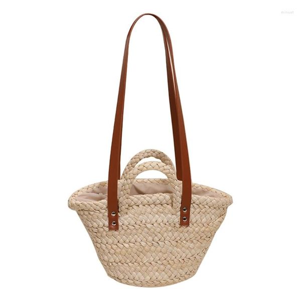 shoulder bags women straw woven tote bag simple casual handwoven ladies basket purse fashion handbag summer beach
shoulder bags women straw woven tote bag simple casual handwoven ladies basket purse fashion handbag summer beach