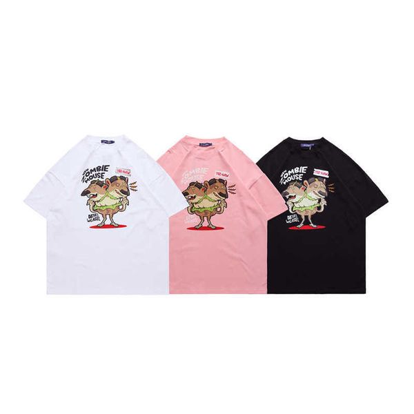 men and women t-shirtslawfoo spring/summer china-chic american cartoon puzzle print round neck off shoulder loose edition couple t-shirt fas, White;black
men and women t-shirtslawfoo spring/summer china-chic american cartoon puzzle print round neck off shoulder loose edition couple t-shirt fas, White;black