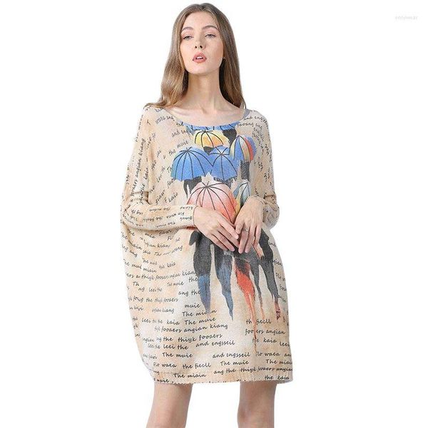 Women's Sweaters XIKOI Wool Oversized Sweater For Women Warm Long Pullover Dresses Umbrella Print Jumper Casual Knitted Pull Femme, Apricot
Women's Sweaters XIKOI Wool Oversized Sweater For Women Warm Long Pullover Dresses Umbrella Print Jumper Casual Knitted Pull Femme, Apricot
