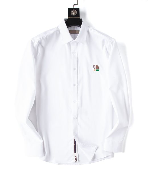men's designer brand casual shirt high-quality long-sleeved single breasted fashionable but geometric check casual shirt 01, White;black
men's designer brand casual shirt high-quality long-sleeved single breasted fashionable but geometric check casual shirt 01, White;black