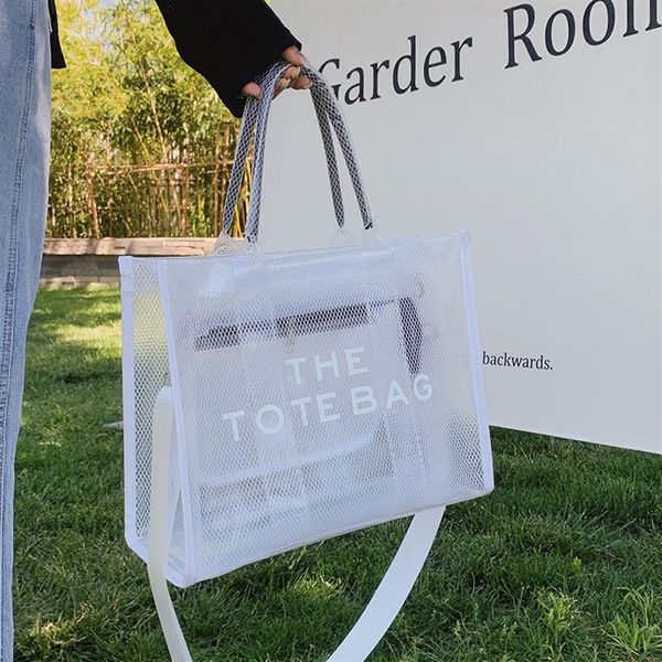 2022 fashion women handbags transparent large tote bag designer clear pvc luxury shoulder crossbody bags summer beach jelly bag247y, Black;red
2022 fashion women handbags transparent large tote bag designer clear pvc luxury shoulder crossbody bags summer beach jelly bag247y, Black;red