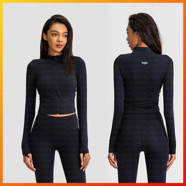 autumn winter new womens zipper jacket long sleeve sports gym outdoor running crop elastic compression aloe with logo
autumn winter new womens zipper jacket long sleeve sports gym outdoor running crop elastic compression aloe with logo