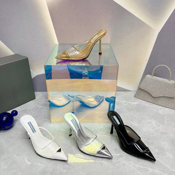 2023 new summer woman triangle buckle sandals luxury patent leather designer fashion plexiglas sandals leisure banquet brushed sandals size3, Black
2023 new summer woman triangle buckle sandals luxury patent leather designer fashion plexiglas sandals leisure banquet brushed sandals size3, Black