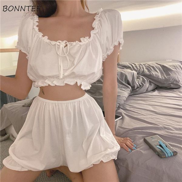 women's sleepwear pajama sets women female nightwear casual summer sleeveless all-match fashion loose sweet students soft comfortable 2, Black;red
women's sleepwear pajama sets women female nightwear casual summer sleeveless all-match fashion loose sweet students soft comfortable 2, Black;red