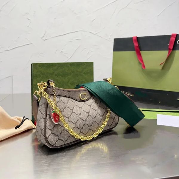 2023 luxury designer handbags ophidia underarm bag crescent moon women strawberry letters hobo shoulder bags adjustable red and green, Black;red
2023 luxury designer handbags ophidia underarm bag crescent moon women strawberry letters hobo shoulder bags adjustable red and green, Black;red