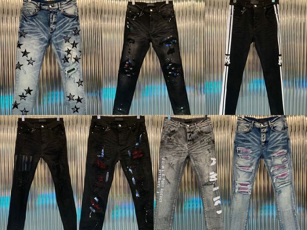 men's jeans european jean hombre letter star men embroidery patchwork ripped for trend brand motorcycle pant mens skinny size 30-38, Blue
men's jeans european jean hombre letter star men embroidery patchwork ripped for trend brand motorcycle pant mens skinny size 30-38, Blue