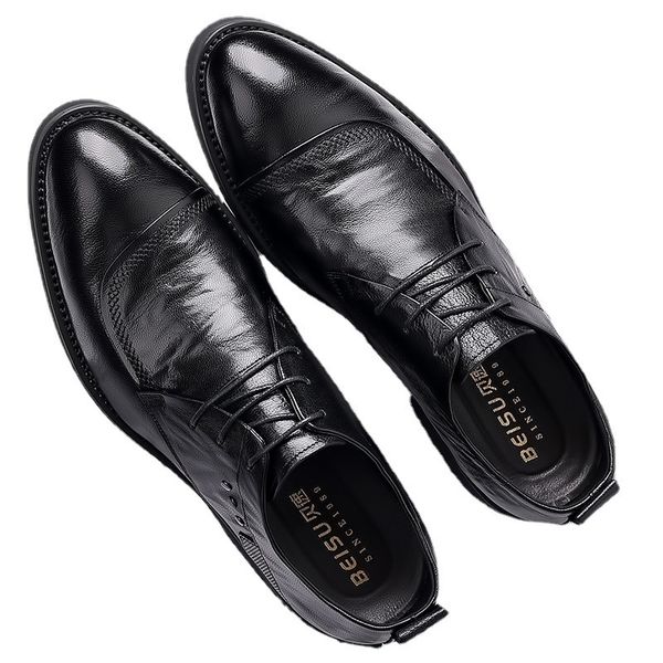 dress shoes for men men's genuine leather business formal oxfords footwear man loafers zapatos hombre 230422, Black
dress shoes for men men's genuine leather business formal oxfords footwear man loafers zapatos hombre 230422, Black