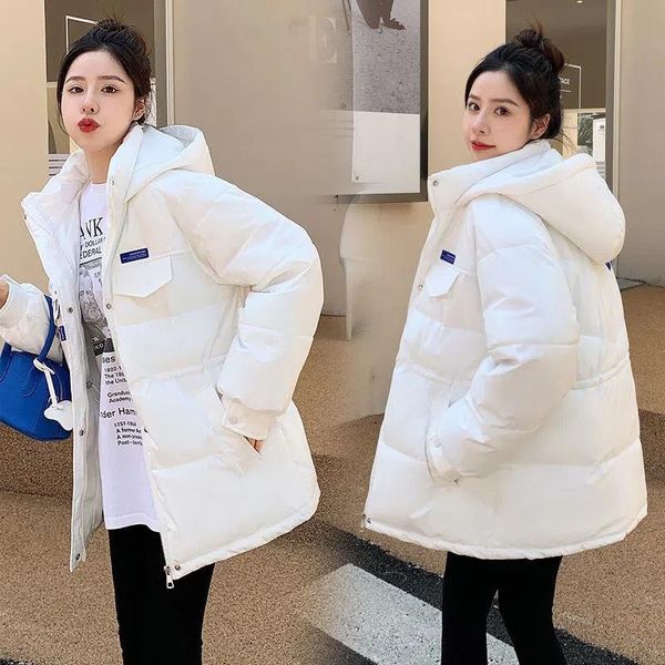 leather 2022 new winter jacket women parkas hooded female thicken warm jacket cotton padded parka loose snow coat waterproofoutwear 5xl, Black
leather 2022 new winter jacket women parkas hooded female thicken warm jacket cotton padded parka loose snow coat waterproofoutwear 5xl, Black