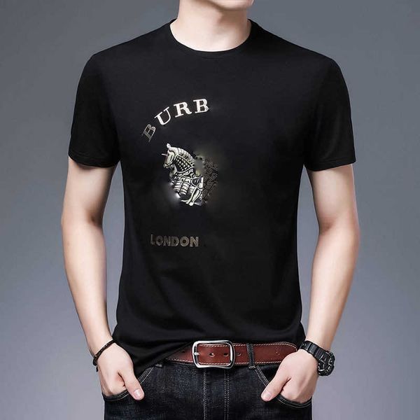 bby mens cotton short sleeved t shirt men women burb designer t shirts luxury brand round neck tee horse print pullover fashion sweatshirt 3, White;black
bby mens cotton short sleeved t shirt men women burb designer t shirts luxury brand round neck tee horse print pullover fashion sweatshirt 3, White;black