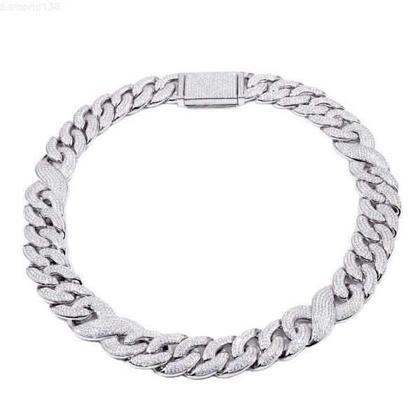 tianyu high end customized iced out heavy gold cuban link chain necklace lab diamond chain necklace for men, Silver
tianyu high end customized iced out heavy gold cuban link chain necklace lab diamond chain necklace for men, Silver