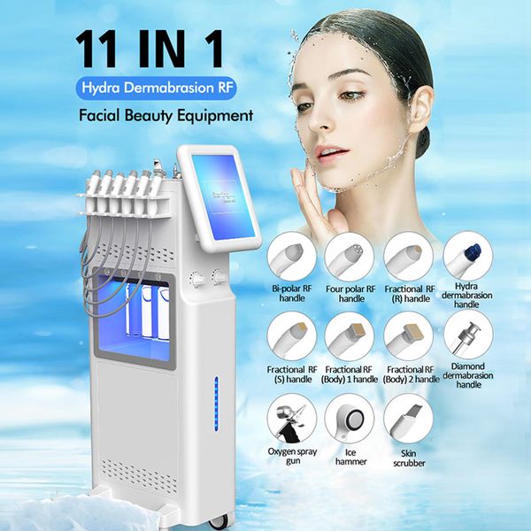 11 in 1 hydro aqua peel oxygen jet peel facial machine dermabrasion device rf microneedle fractional beauty equipment skin rejuvenation remo, Black;white
11 in 1 hydro aqua peel oxygen jet peel facial machine dermabrasion device rf microneedle fractional beauty equipment skin rejuvenation remo, Black;white