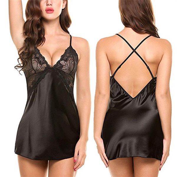 women sleepwear lace night dress solid stretch bodycon mini dress sleepshirts lingerie nightwear2731, Black;red
women sleepwear lace night dress solid stretch bodycon mini dress sleepshirts lingerie nightwear2731, Black;red