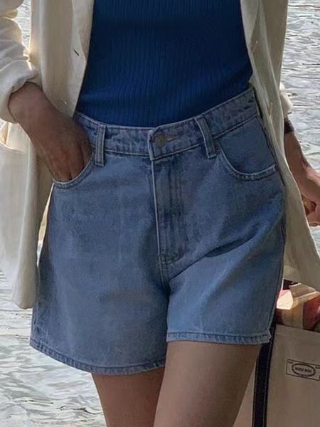 women's shorts pocket solid denim 2023 summer high waist fashion simple straight pants streetwear casual clothing 230422, White;black
women's shorts pocket solid denim 2023 summer high waist fashion simple straight pants streetwear casual clothing 230422, White;black