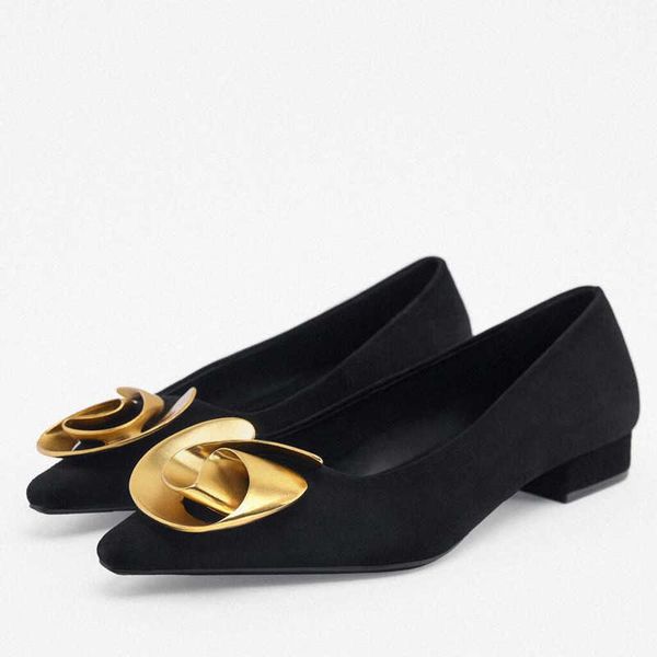sandals women black pointed toe ballet flats fashion metal flower shoes woman suede casual office lady single 230406
sandals women black pointed toe ballet flats fashion metal flower shoes woman suede casual office lady single 230406