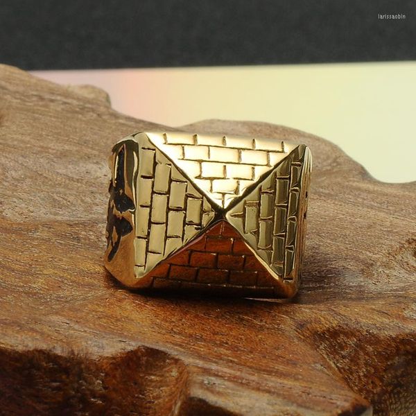 cluster rings stainless steel ancient egyptian pyramid ring pharaoh's eye ornament of horus middle east, Golden;silver
cluster rings stainless steel ancient egyptian pyramid ring pharaoh's eye ornament of horus middle east, Golden;silver