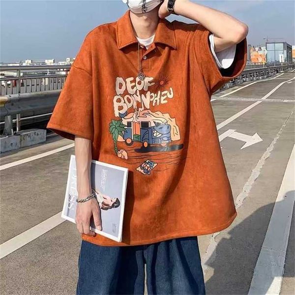 24% off men's short sleeved summer street shirt trendy loose t-shirt, White;black
24% off men's short sleeved summer street shirt trendy loose t-shirt, White;black