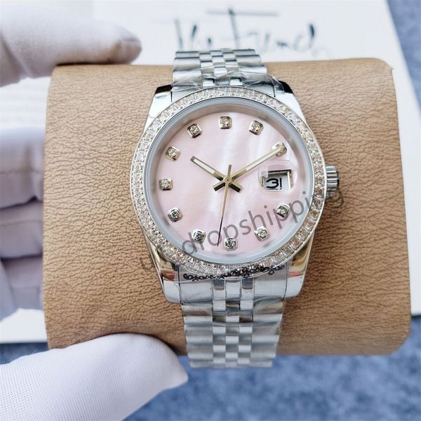 automatic mechanical womens for ladies 36mm full pink watch faction wristwatch women montre luxe, Slivery;golden
automatic mechanical womens for ladies 36mm full pink watch faction wristwatch women montre luxe, Slivery;golden