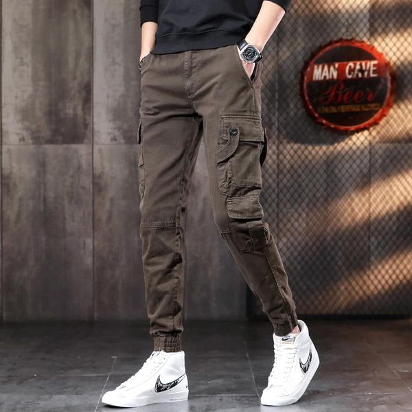 pants multipocket cotton casual pants men hip hop coffee cargo pants male outdoor hiking tactical slim fit trousers, Black
pants multipocket cotton casual pants men hip hop coffee cargo pants male outdoor hiking tactical slim fit trousers, Black