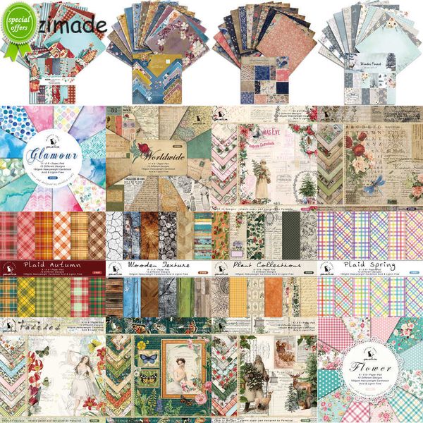 new chzimade 12sheets vintage flower scrapbooking material paper pads art background 6x6" for card making diy scrapbook paper craft
new chzimade 12sheets vintage flower scrapbooking material paper pads art background 6x6" for card making diy scrapbook paper craft