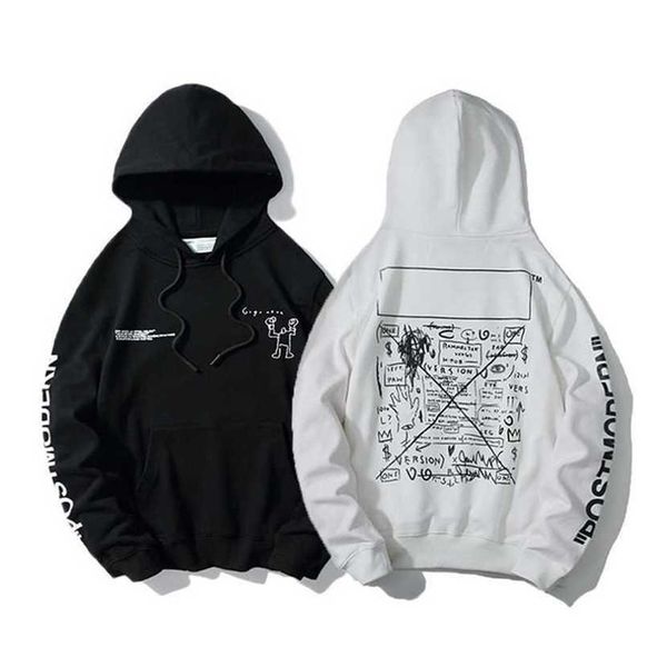 24% off street spring and autumn ow funny robot graffiti arrow cotton pullover hoodie, Black
24% off street spring and autumn ow funny robot graffiti arrow cotton pullover hoodie, Black