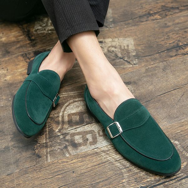 dress shoes italian style men's casual green comfortable fashion luxury leather suede loafers large size 384 230422, Black
dress shoes italian style men's casual green comfortable fashion luxury leather suede loafers large size 384 230422, Black