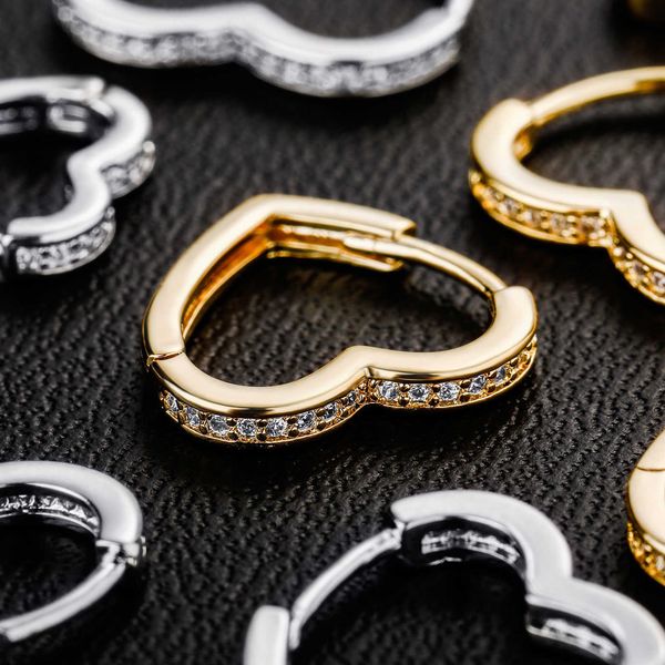 fashion womens popular love heart zircon earrings for personality simple huggie hoop earring large and small fashion accessories ear ring je, Golden
fashion womens popular love heart zircon earrings for personality simple huggie hoop earring large and small fashion accessories ear ring je, Golden