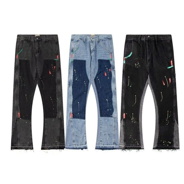 men's jeans designers trousers men women embroidery patchwork ripped for trend brand motorcycle pant mens skinny straight retro hip hop, Blue
men's jeans designers trousers men women embroidery patchwork ripped for trend brand motorcycle pant mens skinny straight retro hip hop, Blue