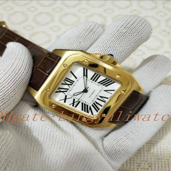 new factory luxury men 100 xl leather strap watch asia 2813 automatic movement mechanical rose gold case men's sports origina293j, Slivery;brown
new factory luxury men 100 xl leather strap watch asia 2813 automatic movement mechanical rose gold case men's sports origina293j, Slivery;brown