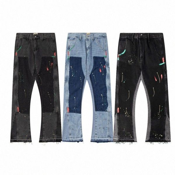 men's jeans designers trousers men women embroidery patchwork ripped for trend brand motorcycle pant mens skinny straight retro hip hop, Blue
men's jeans designers trousers men women embroidery patchwork ripped for trend brand motorcycle pant mens skinny straight retro hip hop, Blue
