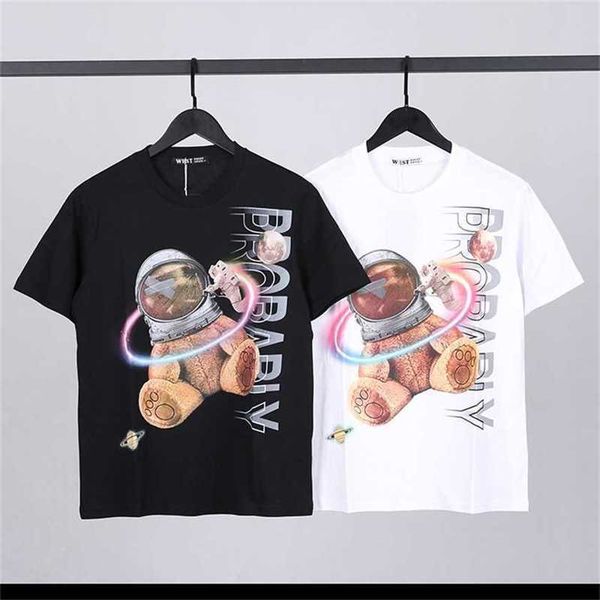 20% off summer street trendy cartoon space planet astronaut short sleeved men and women's couple loose t-shirt, White;black
20% off summer street trendy cartoon space planet astronaut short sleeved men and women's couple loose t-shirt, White;black