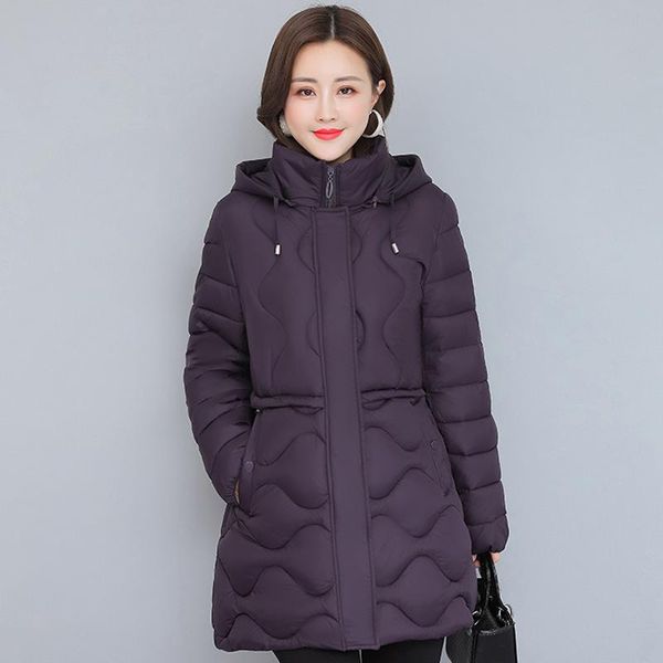 leather 2022 middleaged women's winter long down padded jacket hooded casual zipper solid ladies coats and jackets winter woman parkas, Black
leather 2022 middleaged women's winter long down padded jacket hooded casual zipper solid ladies coats and jackets winter woman parkas, Black