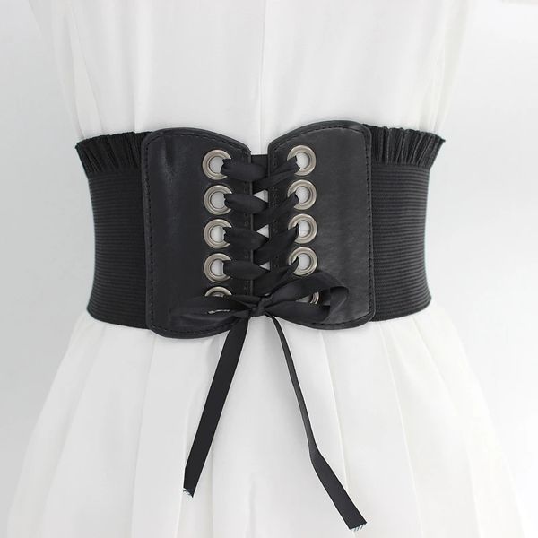 wedding sashes wide corset leather belt slimming body bowknot waist belt wide elastic waistband, White
wedding sashes wide corset leather belt slimming body bowknot waist belt wide elastic waistband, White