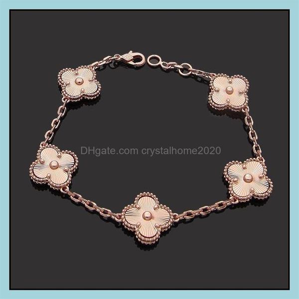 chain luxury designer link bracelet fourleaf clover cleef bracelets womens fashion 18k gold jewelry drop delivery 202 dh6zf230h, Black
chain luxury designer link bracelet fourleaf clover cleef bracelets womens fashion 18k gold jewelry drop delivery 202 dh6zf230h, Black