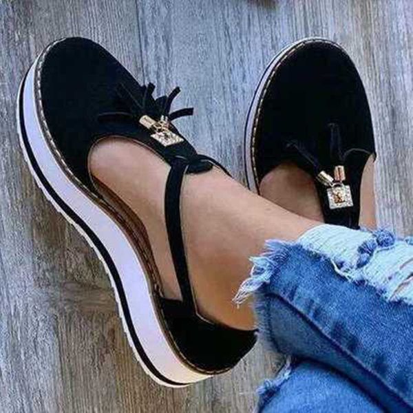 sandals women summer sandals fashion buckle strap solid fringe cover heel flat platform heel casual ladies plus size sandals j230422, Black
sandals women summer sandals fashion buckle strap solid fringe cover heel flat platform heel casual ladies plus size sandals j230422, Black