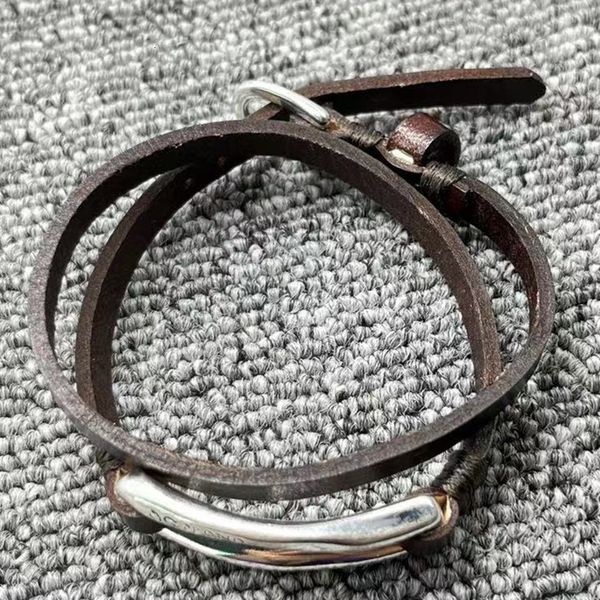 beaded 2023 unode50 fashion silver 925 exquisite leather women's bracelet button holiday gift 230422, Black
beaded 2023 unode50 fashion silver 925 exquisite leather women's bracelet button holiday gift 230422, Black