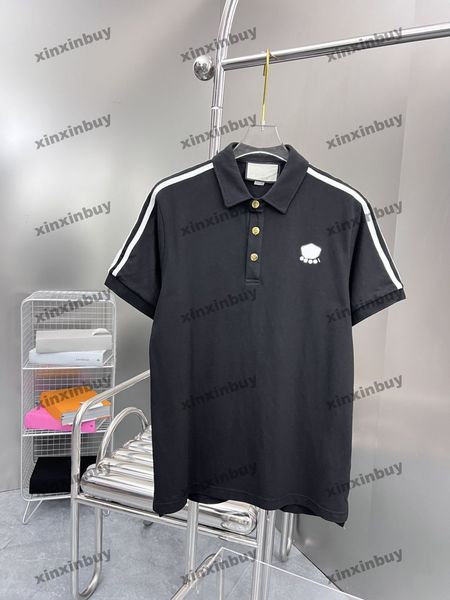 xinxinbuy men designer tee t shirt 23ss letter embroidery shoulder webbing ribbon short sleeve cotton women black apricot blue s-3xl, Black;brown
xinxinbuy men designer tee t shirt 23ss letter embroidery shoulder webbing ribbon short sleeve cotton women black apricot blue s-3xl, Black;brown