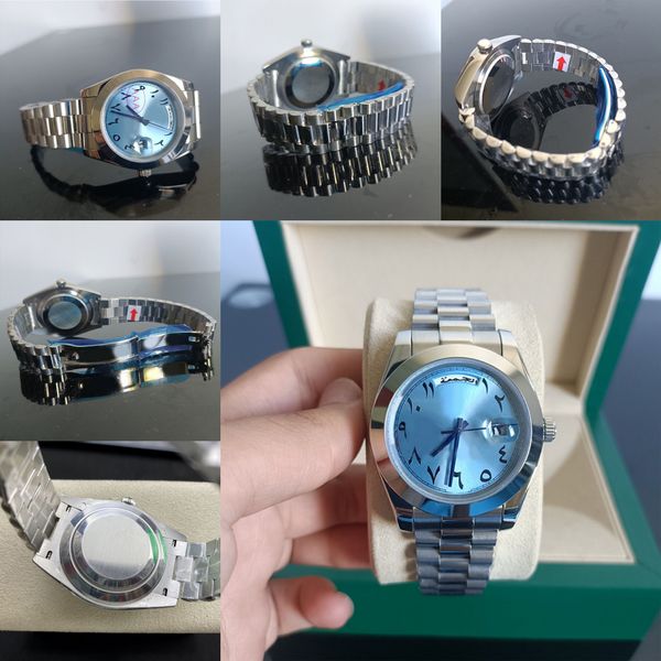 day mens watch DATE ST9 automatic machine 40mm 904L stainless steel strap Luxury watches sapphire With diamond hidden folding buckle 36mm watches waterproof Dhgate, 18
day mens watch DATE ST9 automatic machine 40mm 904L stainless steel strap Luxury watches sapphire With diamond hidden folding buckle 36mm watches waterproof Dhgate, 18