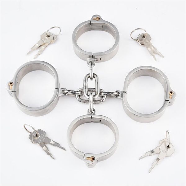 stainless steel handcuffs ankle cuff with chain bondage stealth lock design hand cuffs restraints fetish tiys for women men264a
stainless steel handcuffs ankle cuff with chain bondage stealth lock design hand cuffs restraints fetish tiys for women men264a