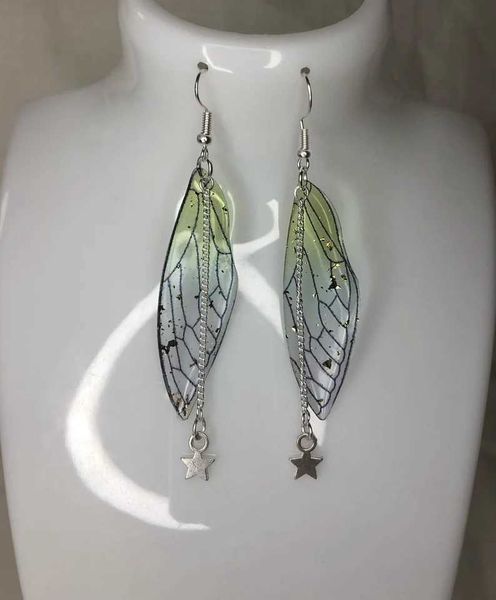 charm green fairy wing star charm earrings fairycore fairy grunge goblin core cottage forest witchy witch celestial w0422, Golden
charm green fairy wing star charm earrings fairycore fairy grunge goblin core cottage forest witchy witch celestial w0422, Golden