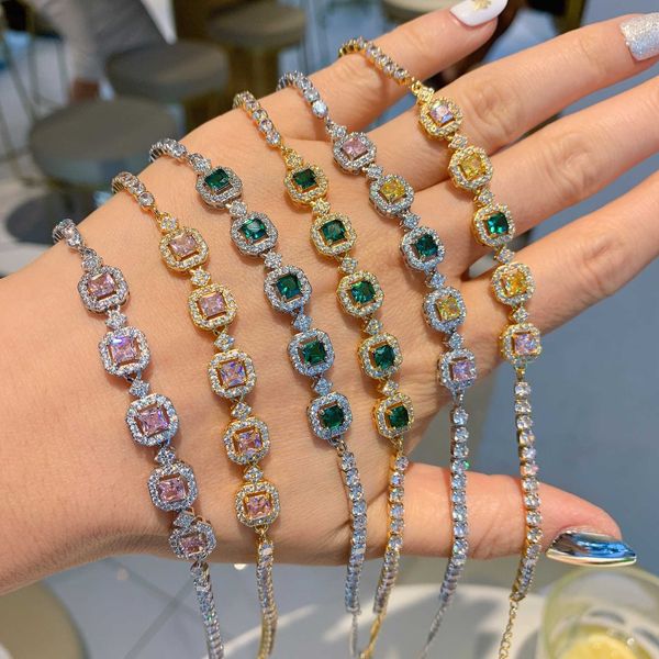 simulated palaiba simple green diamond white gold bracelet multi color colored treasure new style bracelet women, Golden;silver
simulated palaiba simple green diamond white gold bracelet multi color colored treasure new style bracelet women, Golden;silver