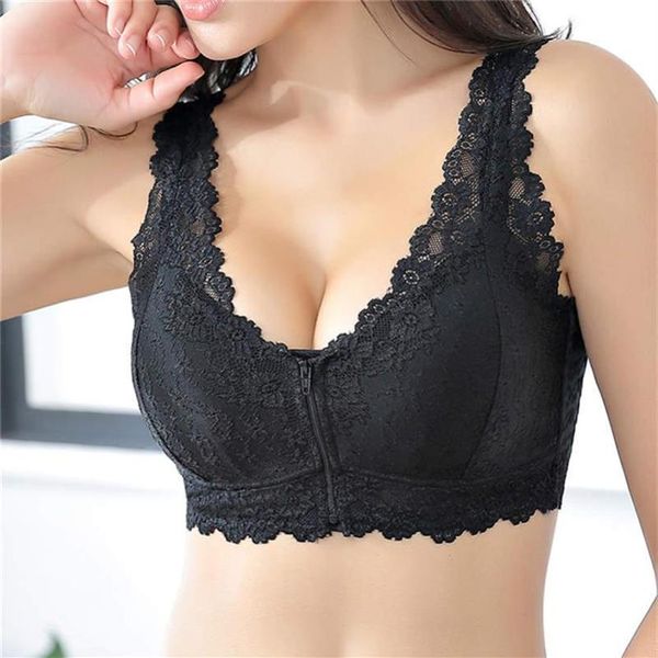 wireless posture corrector lift up bra lace front zipper women vest bralet bras309g, Red;black
wireless posture corrector lift up bra lace front zipper women vest bralet bras309g, Red;black