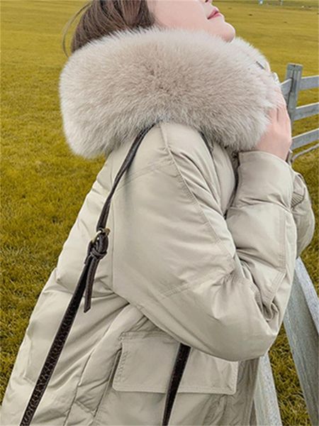 leather yitimoky fur collar long coats for women thicken warm parkas with a hood elegant ladies korean fashion 2022 fall winter jacket, Black
leather yitimoky fur collar long coats for women thicken warm parkas with a hood elegant ladies korean fashion 2022 fall winter jacket, Black