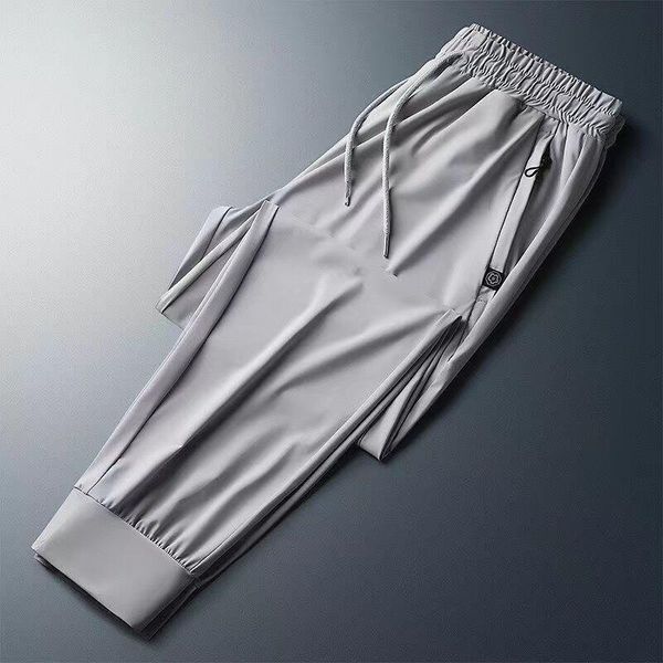pants ice silk pants men's pants summer thin trousers quickdrying sports pants men's loose casual pants men's waist ninepoint, Black
pants ice silk pants men's pants summer thin trousers quickdrying sports pants men's loose casual pants men's waist ninepoint, Black