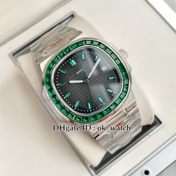 gdf new 5711/1a miyota 8215 automatic mens watch 5711/1 green square diamond bezel stainless steel bracelet watches, Slivery;brown
gdf new 5711/1a miyota 8215 automatic mens watch 5711/1 green square diamond bezel stainless steel bracelet watches, Slivery;brown