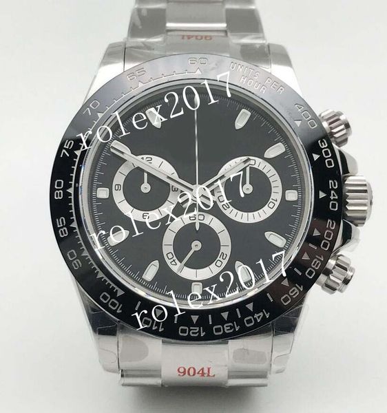 mens luxury wristwatches super men's bp asia 7750 factory chronograph 40mm black dial white ceramic bezel bezel sapphire wimbledon auto, Slivery;brown
mens luxury wristwatches super men's bp asia 7750 factory chronograph 40mm black dial white ceramic bezel bezel sapphire wimbledon auto, Slivery;brown