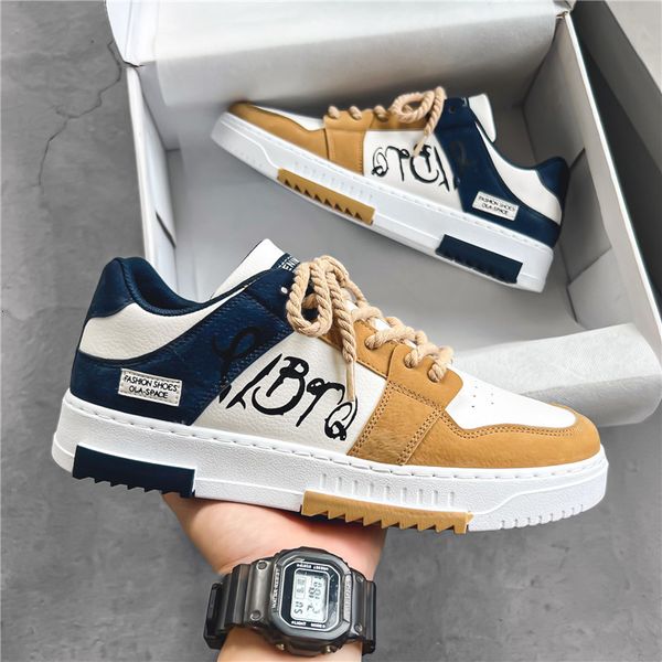 dress shoes 2023 fashion designer men casual platform sneakes lace up trainers student mens vulcanized zapatillas hombre 230422, Black
dress shoes 2023 fashion designer men casual platform sneakes lace up trainers student mens vulcanized zapatillas hombre 230422, Black