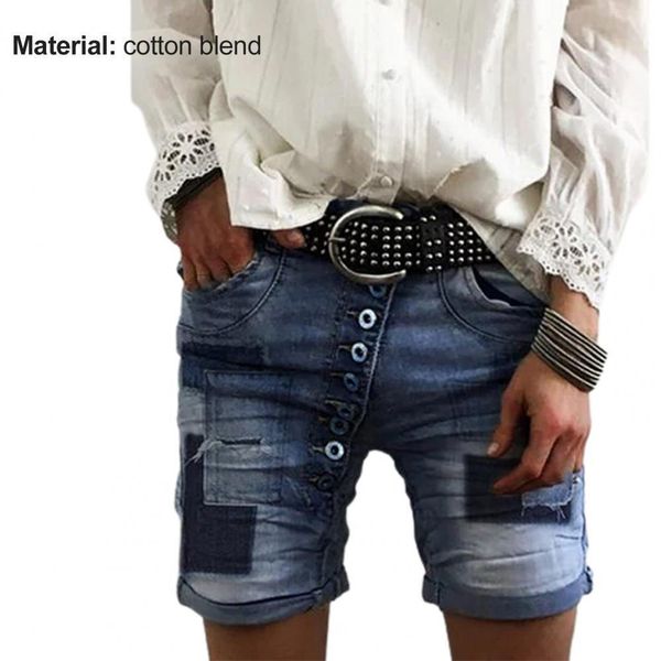 women's short summer pocket high waist s spliced design all match female fashion streetwear jeans casual denim stylish lady 230422, White;black
women's short summer pocket high waist s spliced design all match female fashion streetwear jeans casual denim stylish lady 230422, White;black