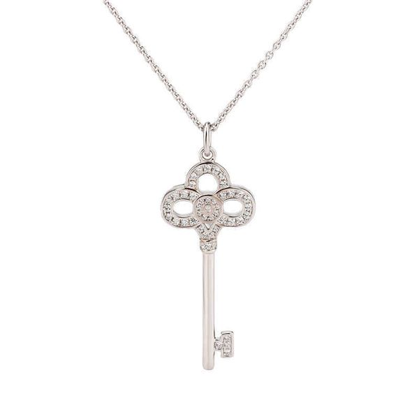 designercrown shaped key necklace women's tiffy same style ins simple fashion diamond inlaid hollow pendant collarbone, Black
designercrown shaped key necklace women's tiffy same style ins simple fashion diamond inlaid hollow pendant collarbone, Black