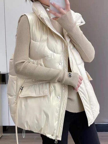 vests 2021 new thick cotton vest women winter wear waistcoat loose and thin standup collar fashion vest western style waistcoat, Black;white
vests 2021 new thick cotton vest women winter wear waistcoat loose and thin standup collar fashion vest western style waistcoat, Black;white
